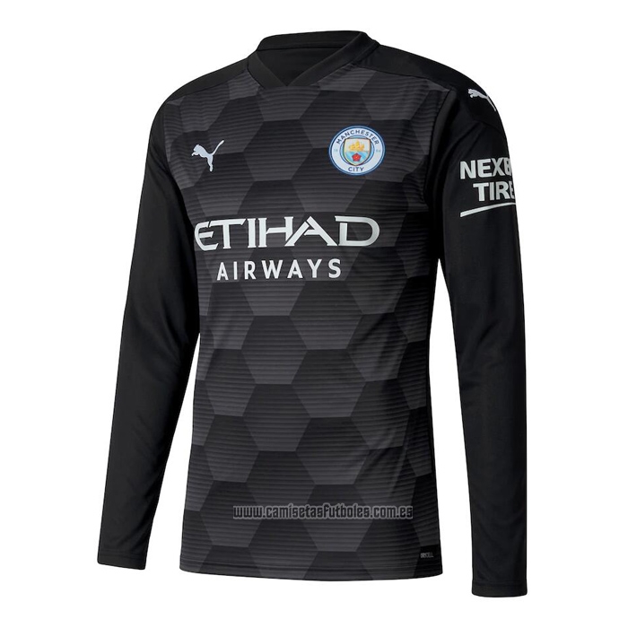 Camiseta del Manchester City Portero 1ª Equipacion Manga Larga 2020-2021